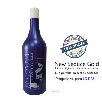 Escova Orgânica com Zero de Formol  Passo Único - Loiros