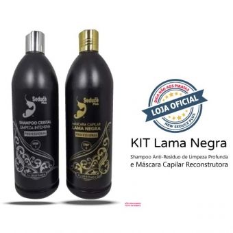 Progressiva New Seduce Plus Lama Negra - Kit