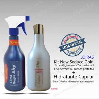 Progressiva em SPRAY LOIRAS + Finalizador Hidratante - Kit