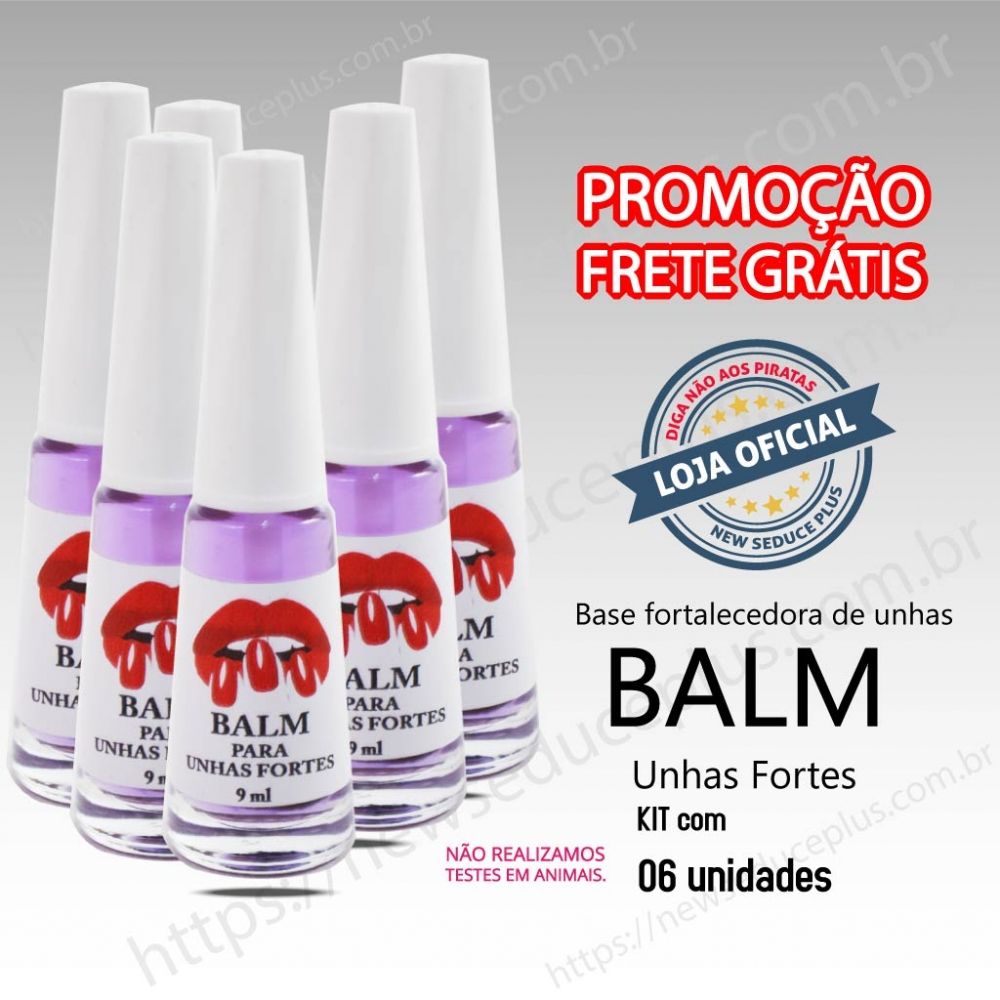 Balm Unhas Fortes KIT - Frete Grátis - New Sedcue Plus