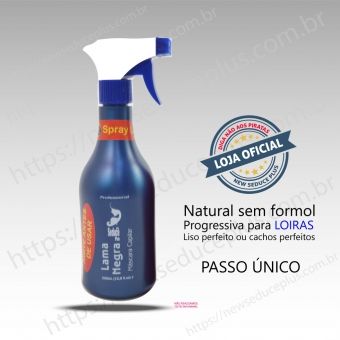 Progressiva em SPRAY para LOIRAS NATURAL (Sem Formol) 500ml