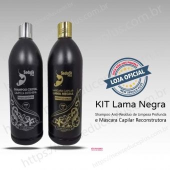 Progressiva New Seduce Plus Lama Negra - Kit